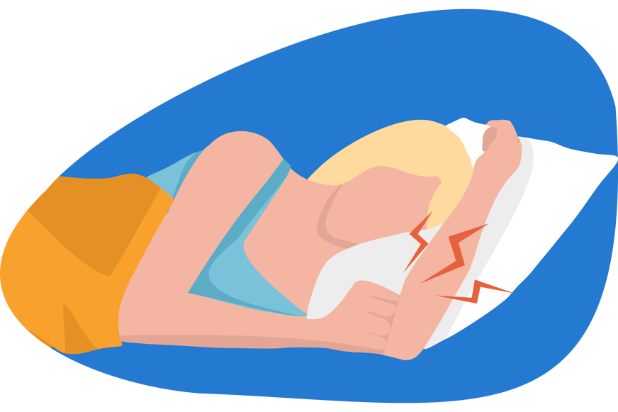 No poder dormir por las noches